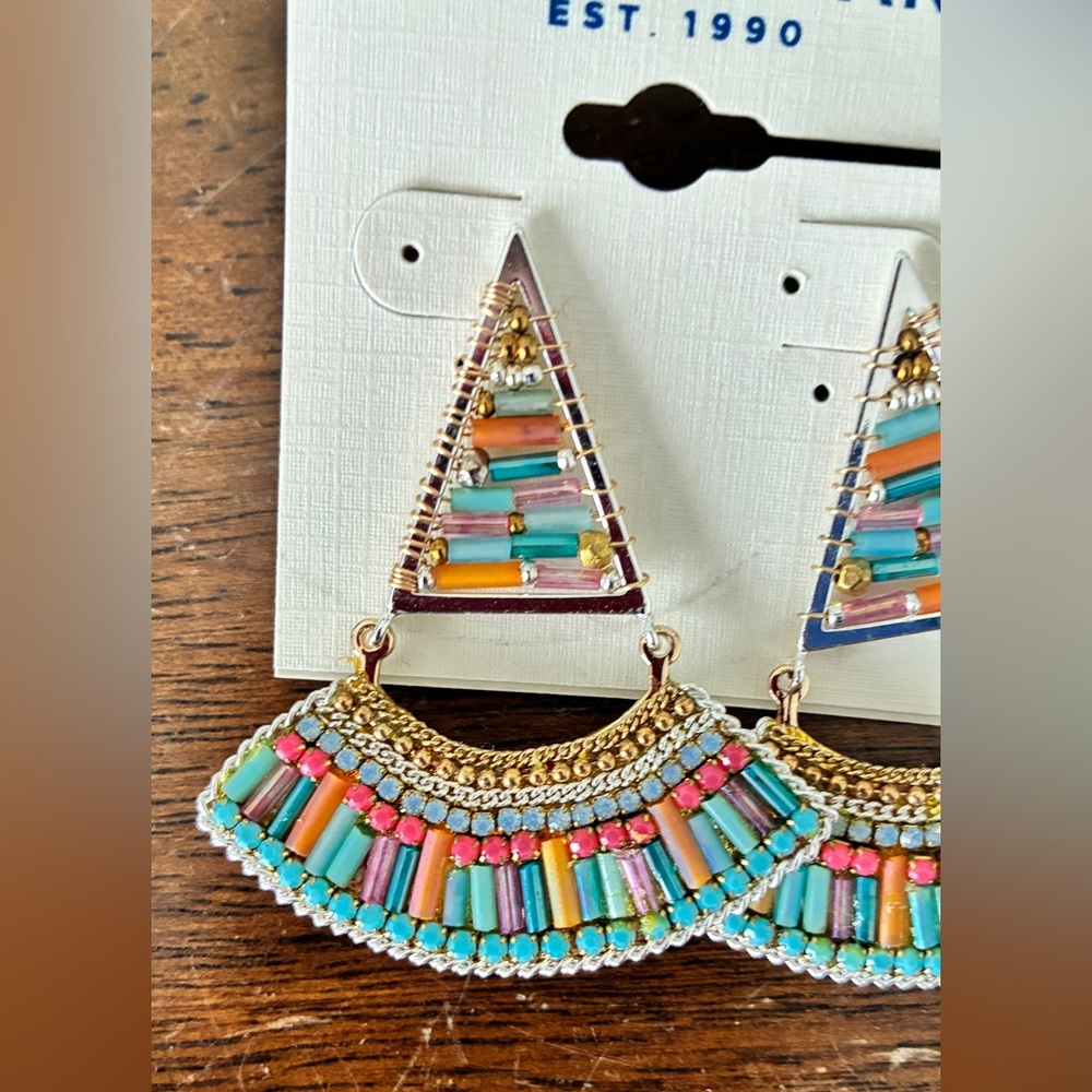 Lucky Brand Multicolor Beaded Earrings - Picture 2 of 3